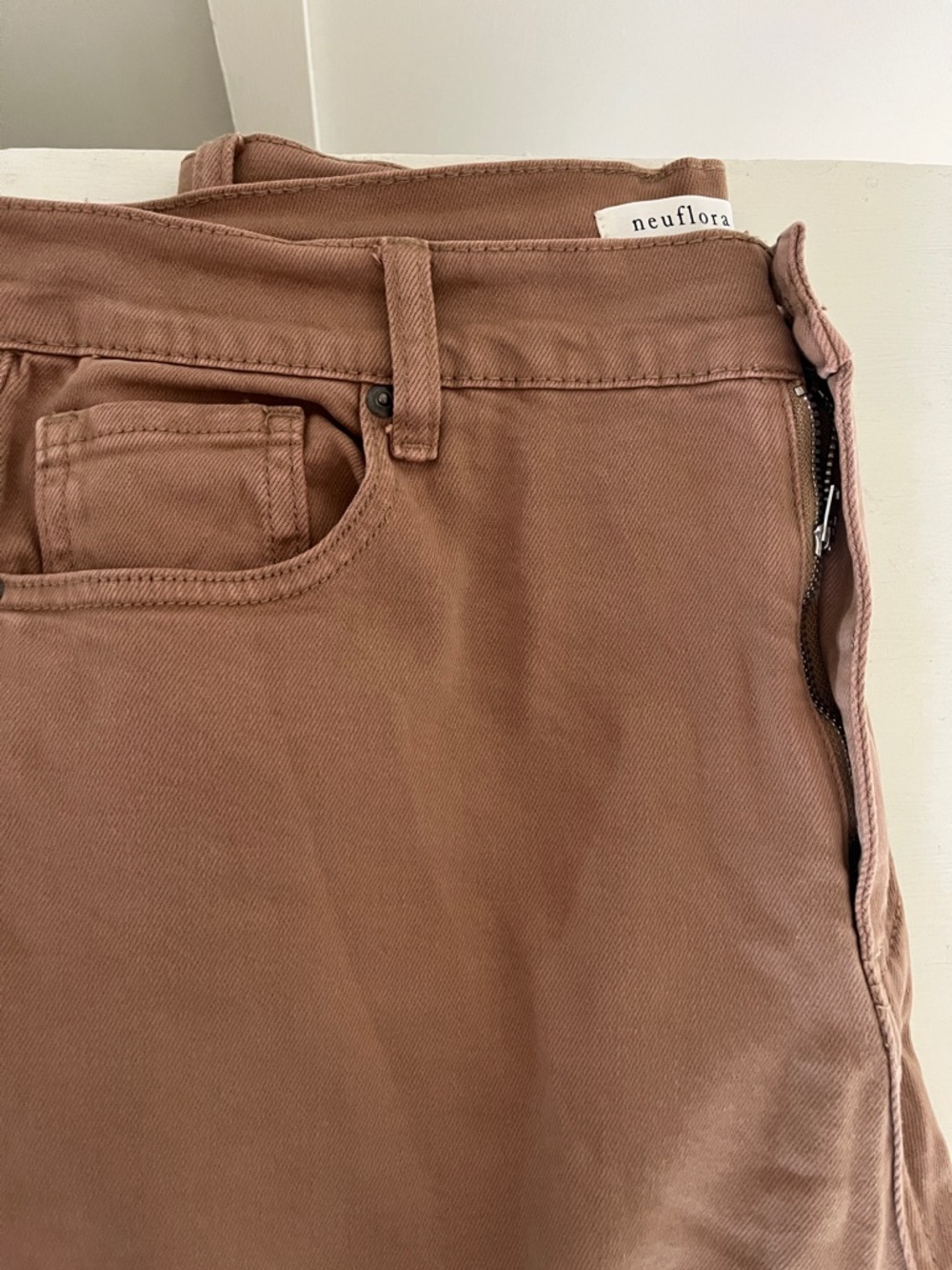 Wide Leg Women's Pants in Brown - Picture 5 of 6